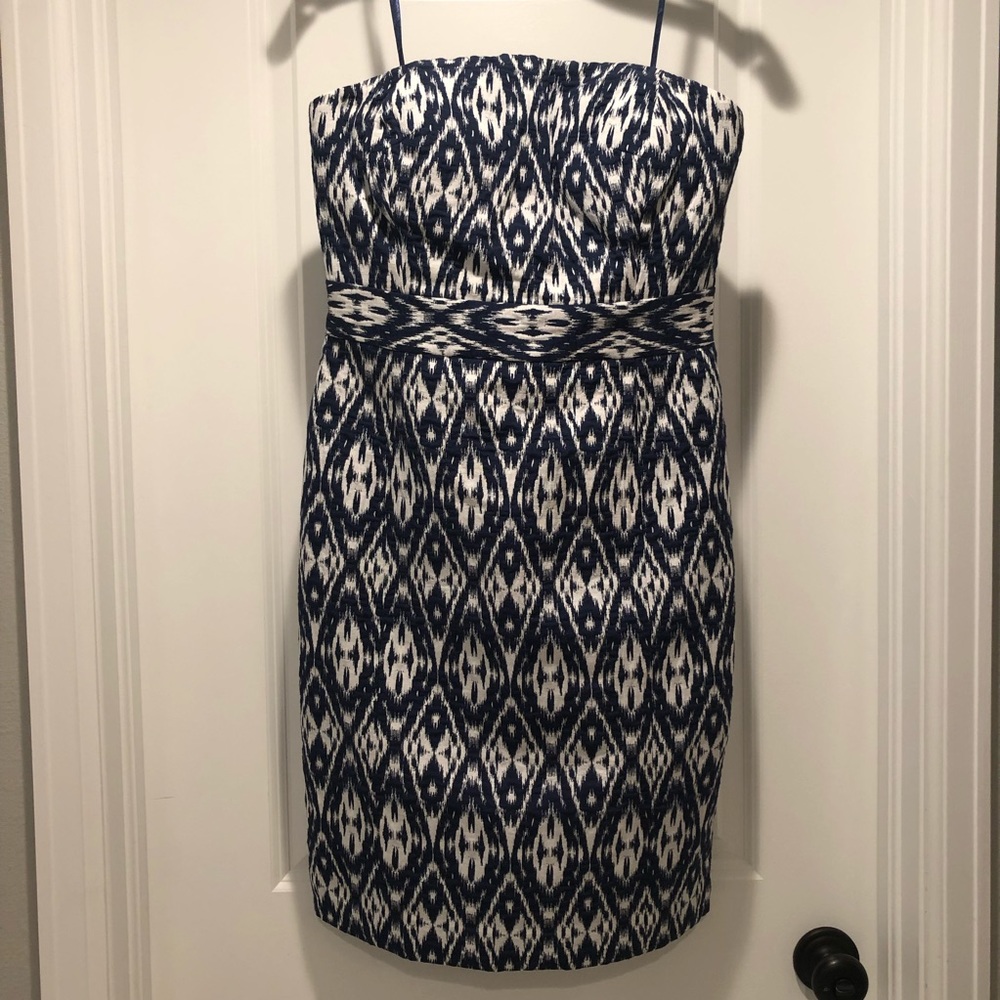 Banana Republic strapless mini dress